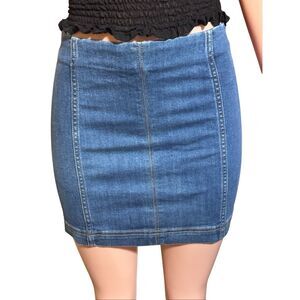 Wild fable women's mini denim skirt 2